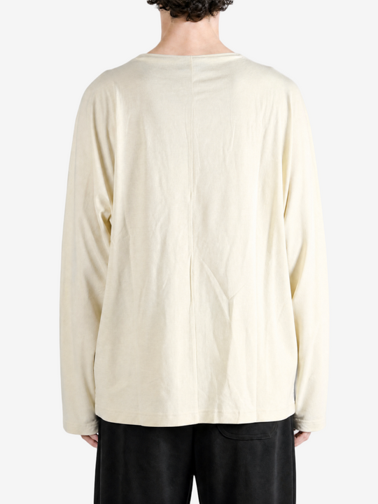 Tan top, full body view