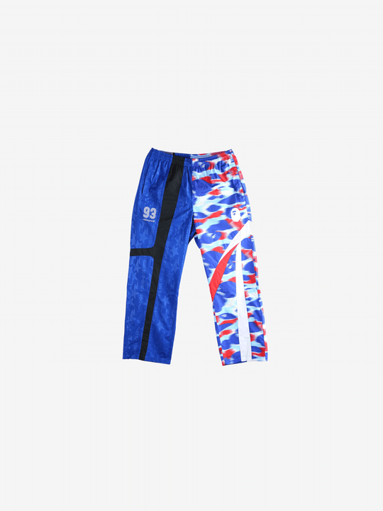 Blue pants, front view