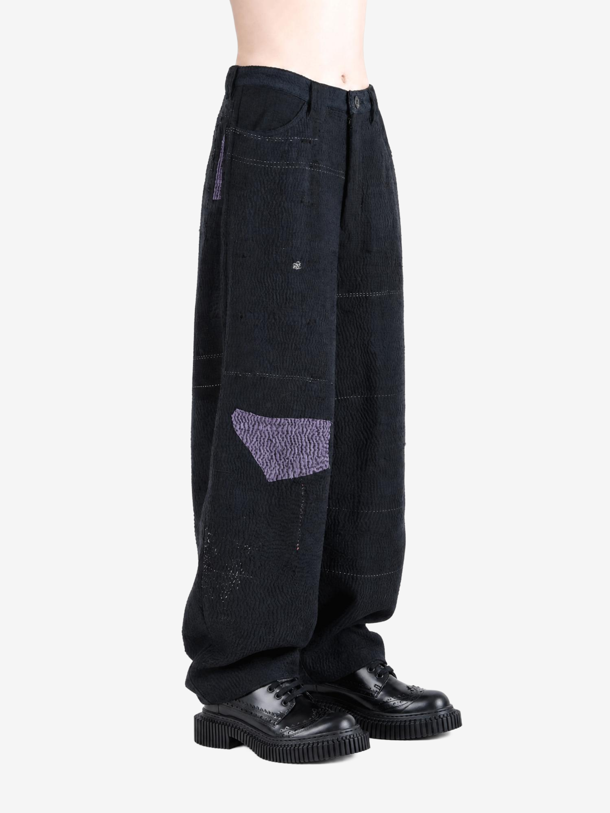 Black pants, front view