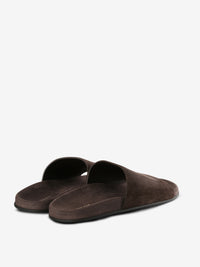 Brown sandles,back view