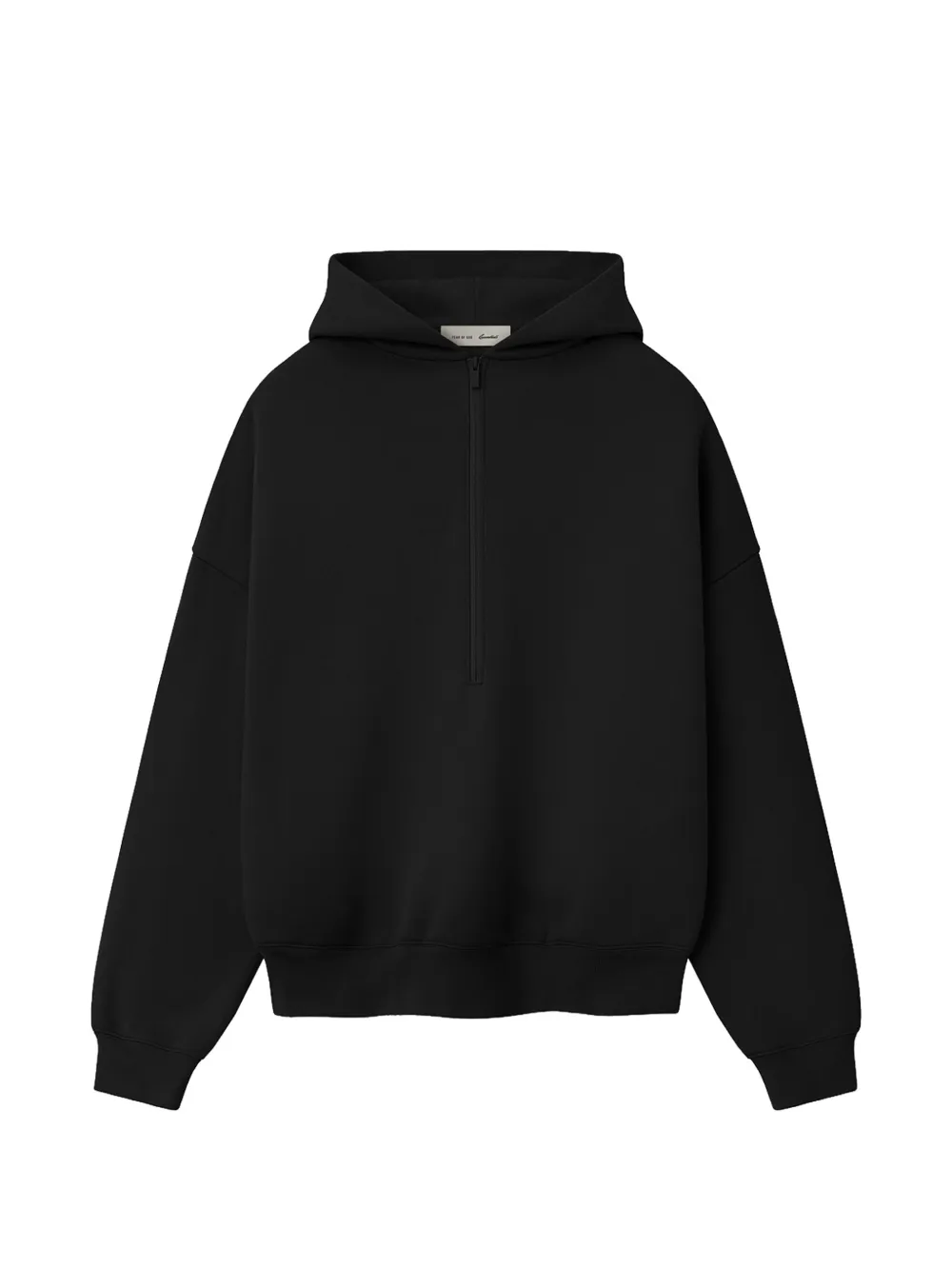 Black hoodie,front view
