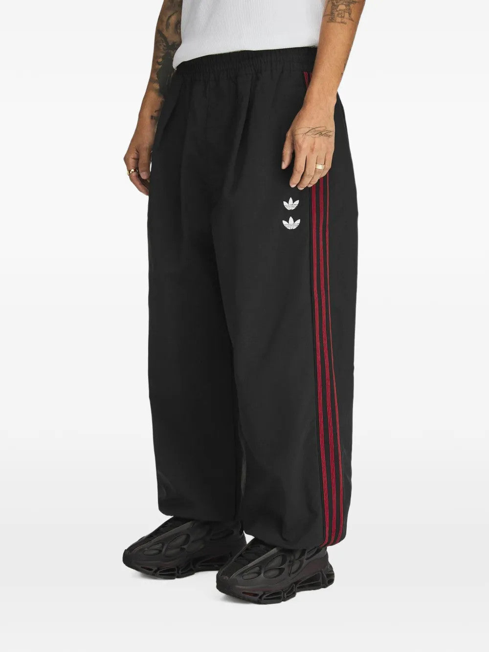 Black pants, full body view