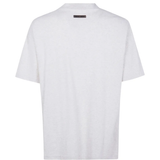 White t-shirt,back view