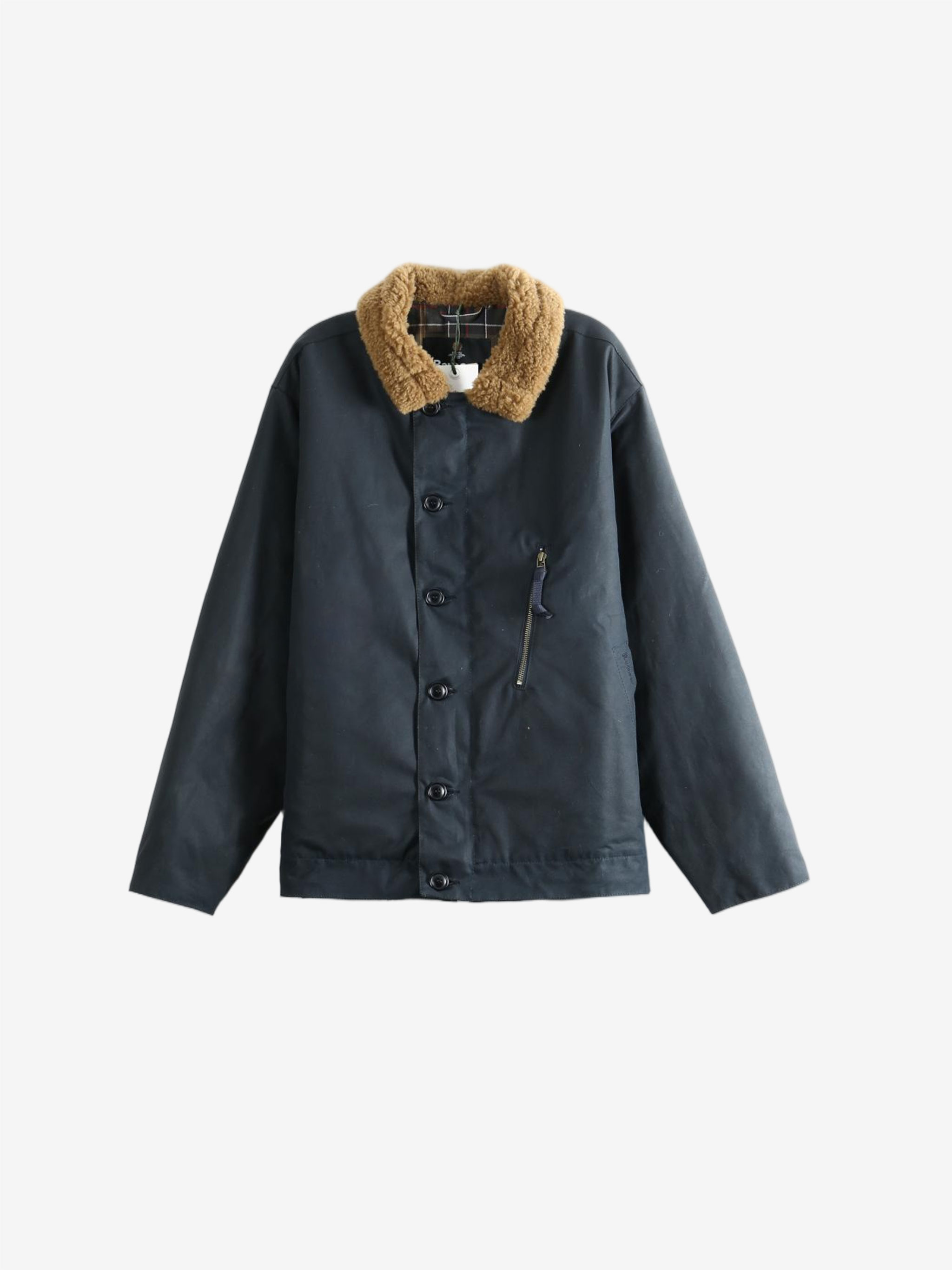 Black jacket, front view