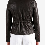 Black jacket, front view