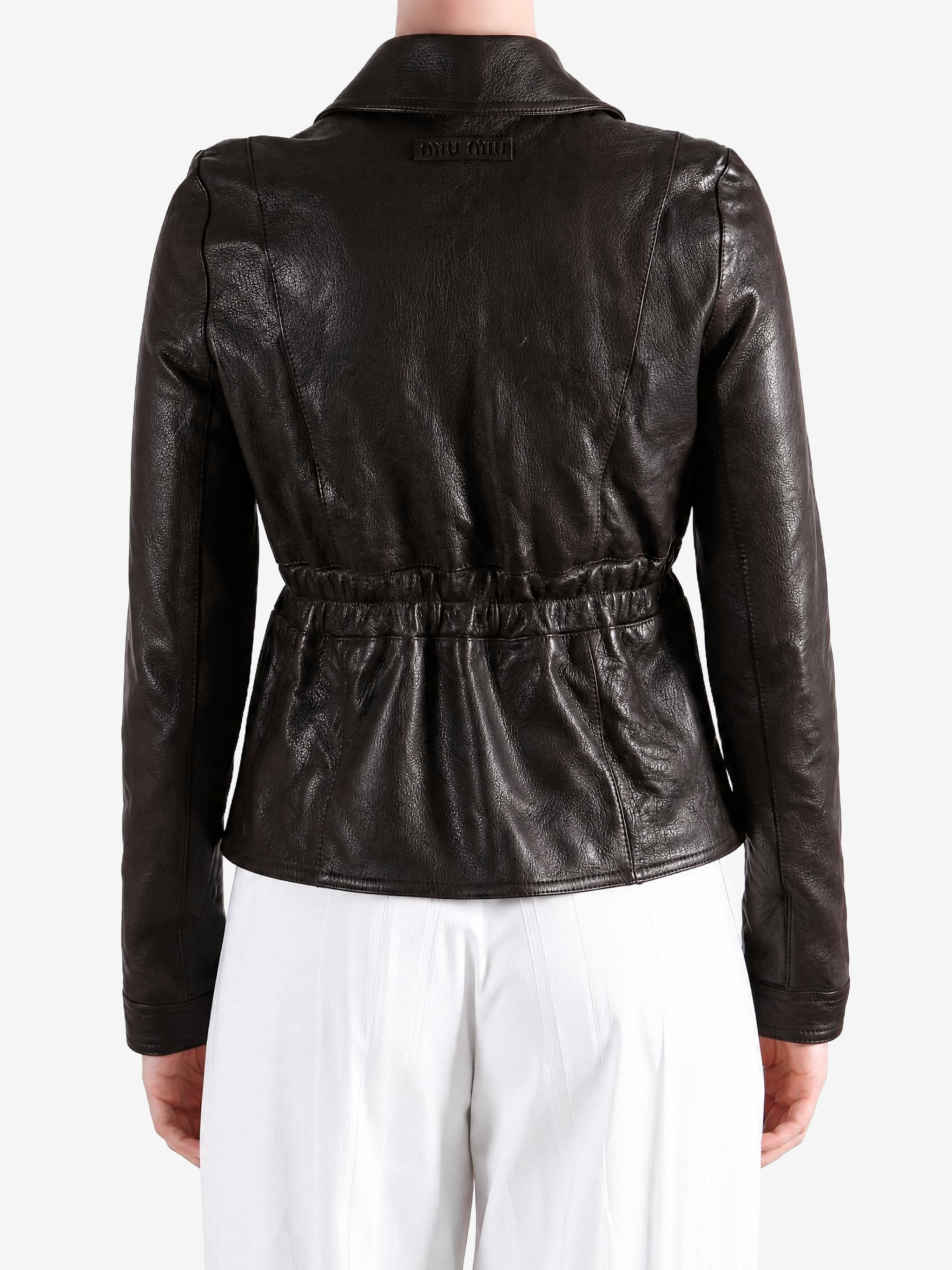 Black jacket, front view