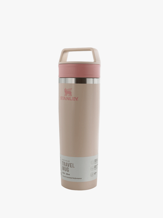 Pink product, front view