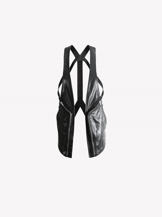Black jacket, front view