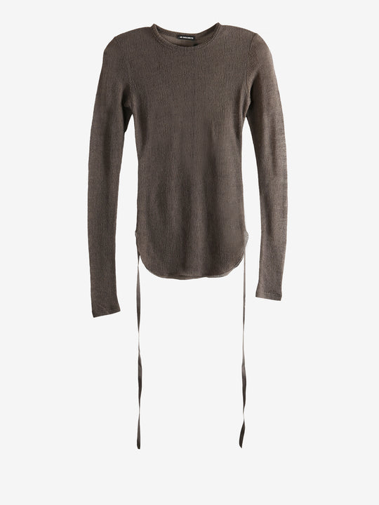 Brown tops, front view