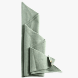 Green scarf, front view