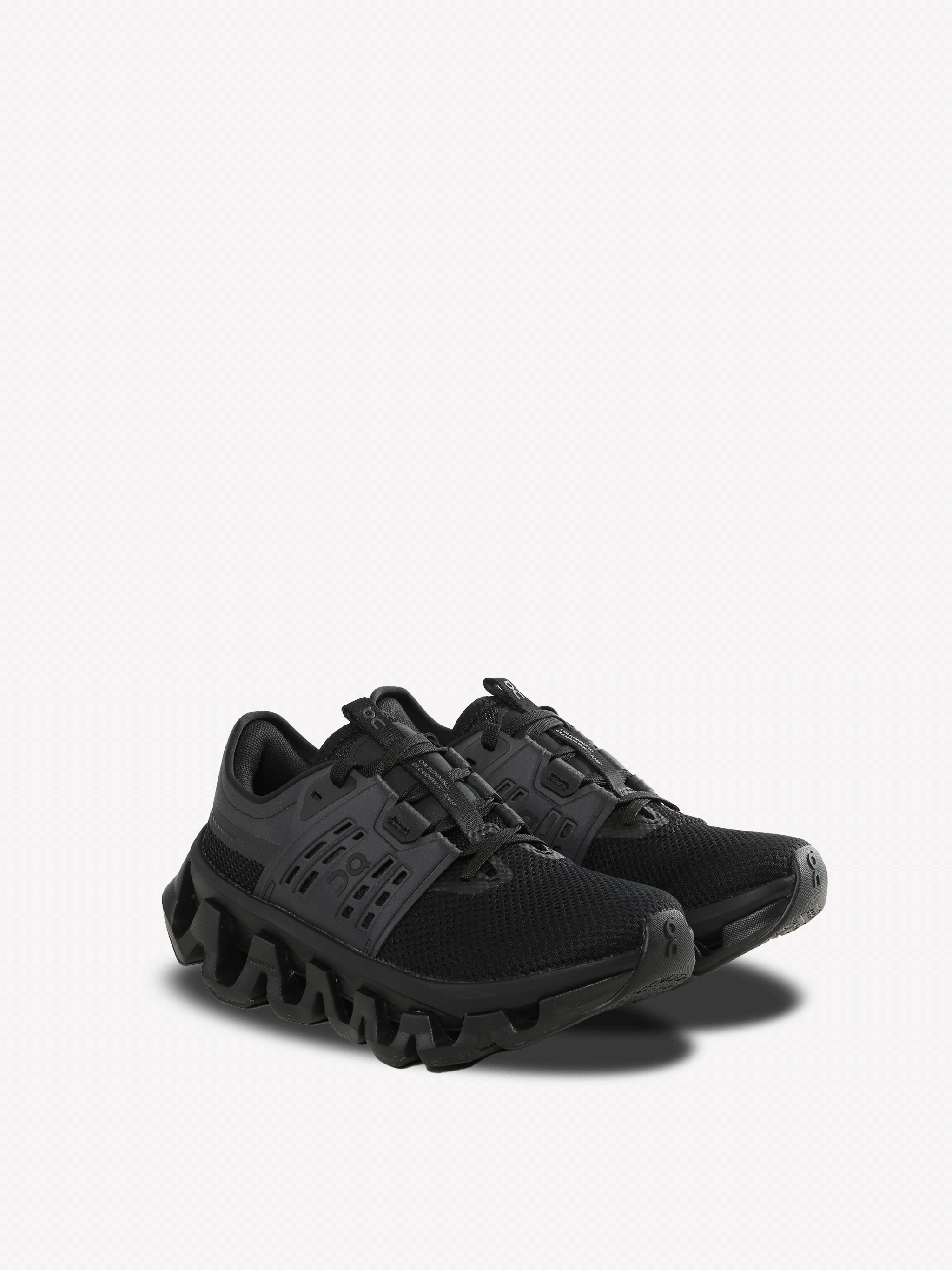 Black sneakers, side view