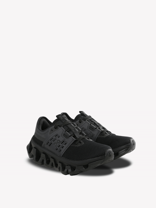 Black sneakers, side view