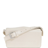 White handbag,front view