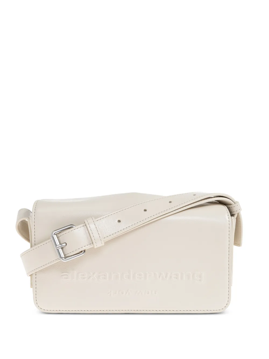 White handbag,front view