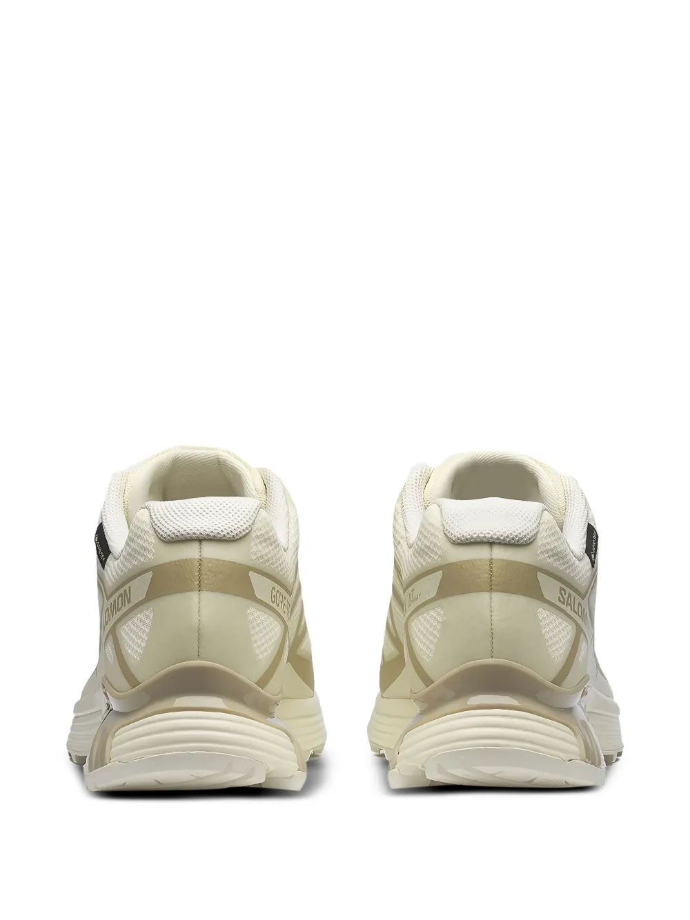 White sneakers, back view