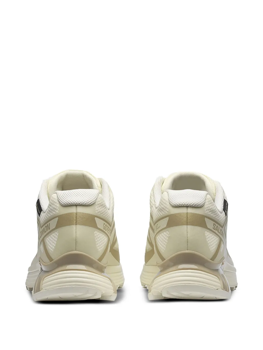 White sneakers, back view