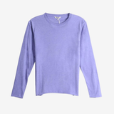 AURALEE - Women Brushed Organic Cotton Cashmere Jersey Long Sleeve Tee