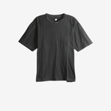 Black t-shirt, front view