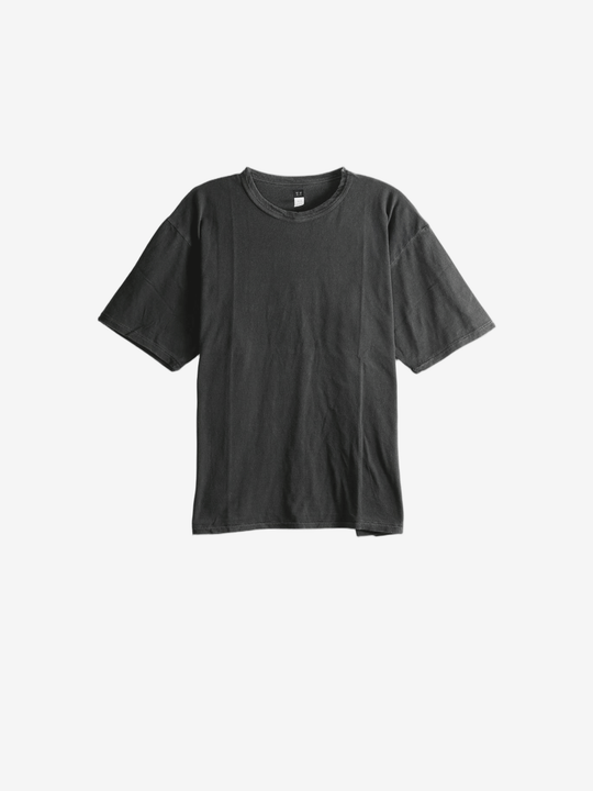 Black t-shirt, front view