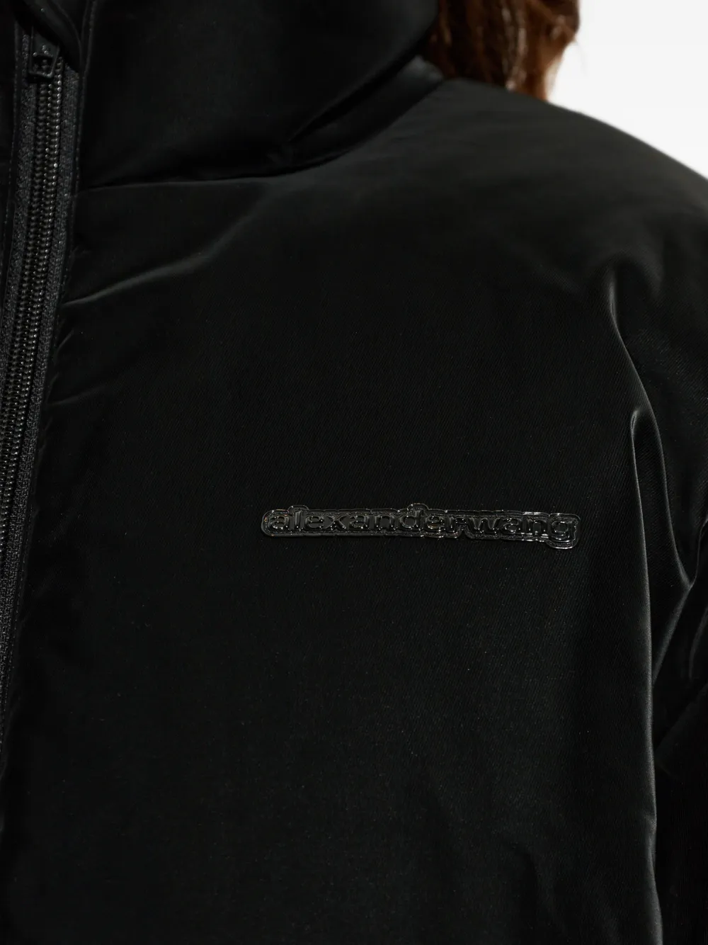 Black jacket, front view
