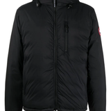 Black hoodie, front view