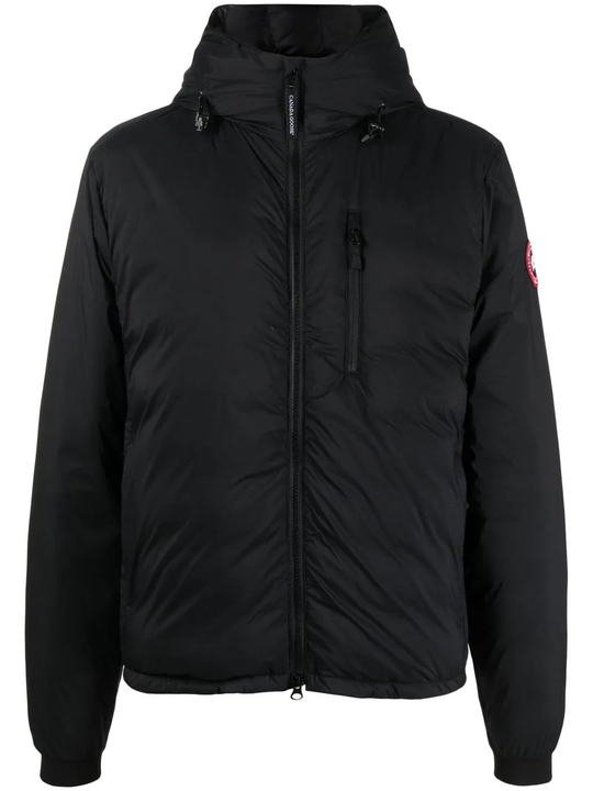 Black hoodie, front view