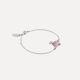 Pink jewelry, front view