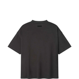 Black t-shirt, back view