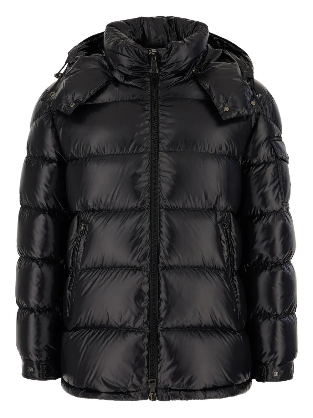 Black jacket, front view