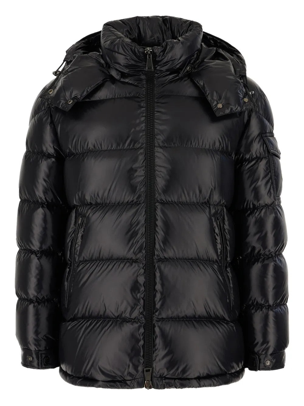 Black jacket, front view
