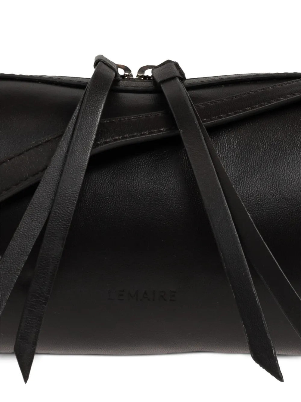 Close up of Black bag, showing detail