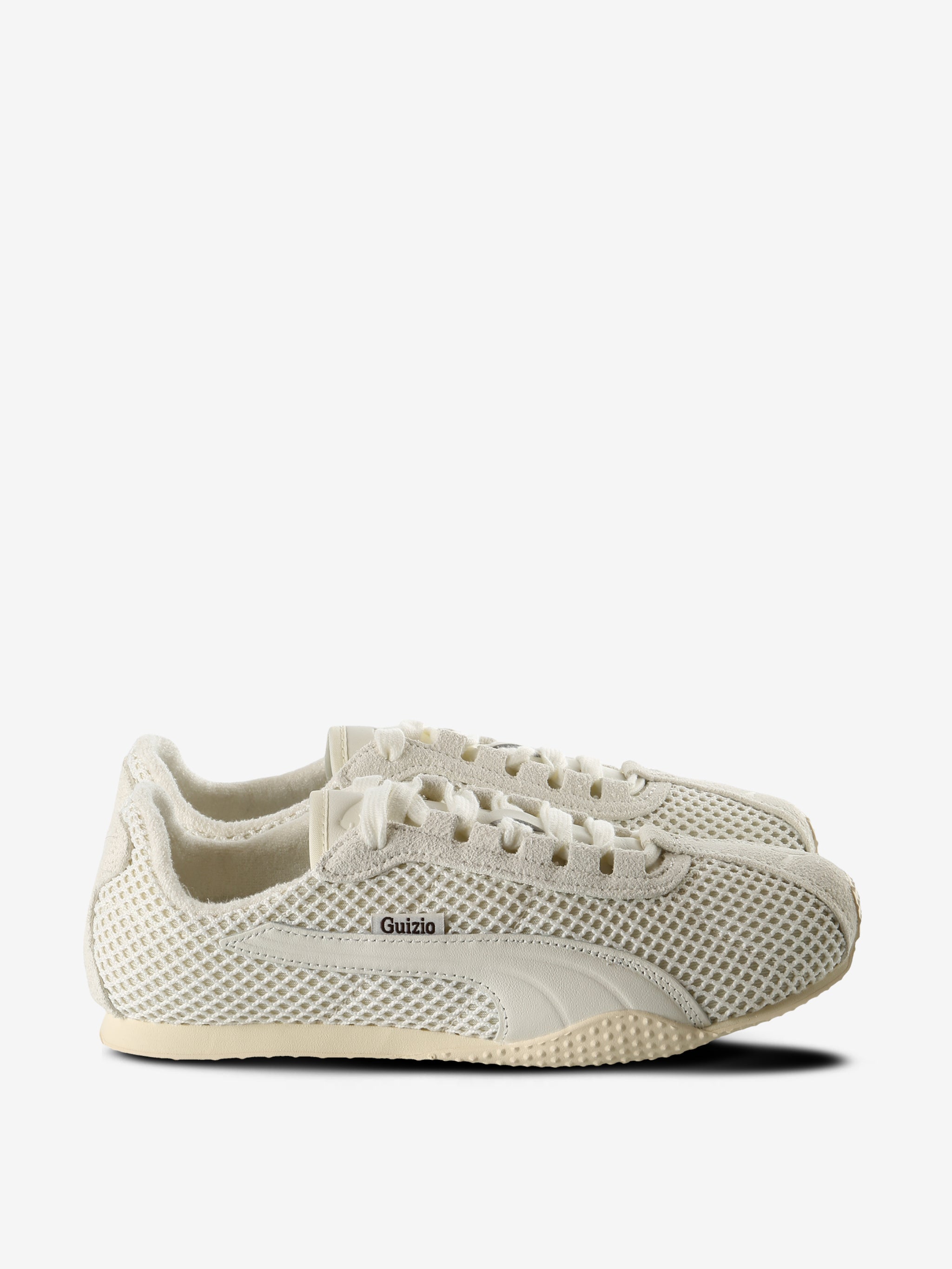 White sneakers,front view