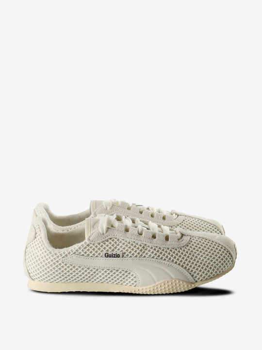 White sneakers,front view