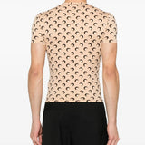 MARINE SERRE - Unisex Moon Printed Jersey Crewneck Top