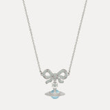 Blue jewelry, front view