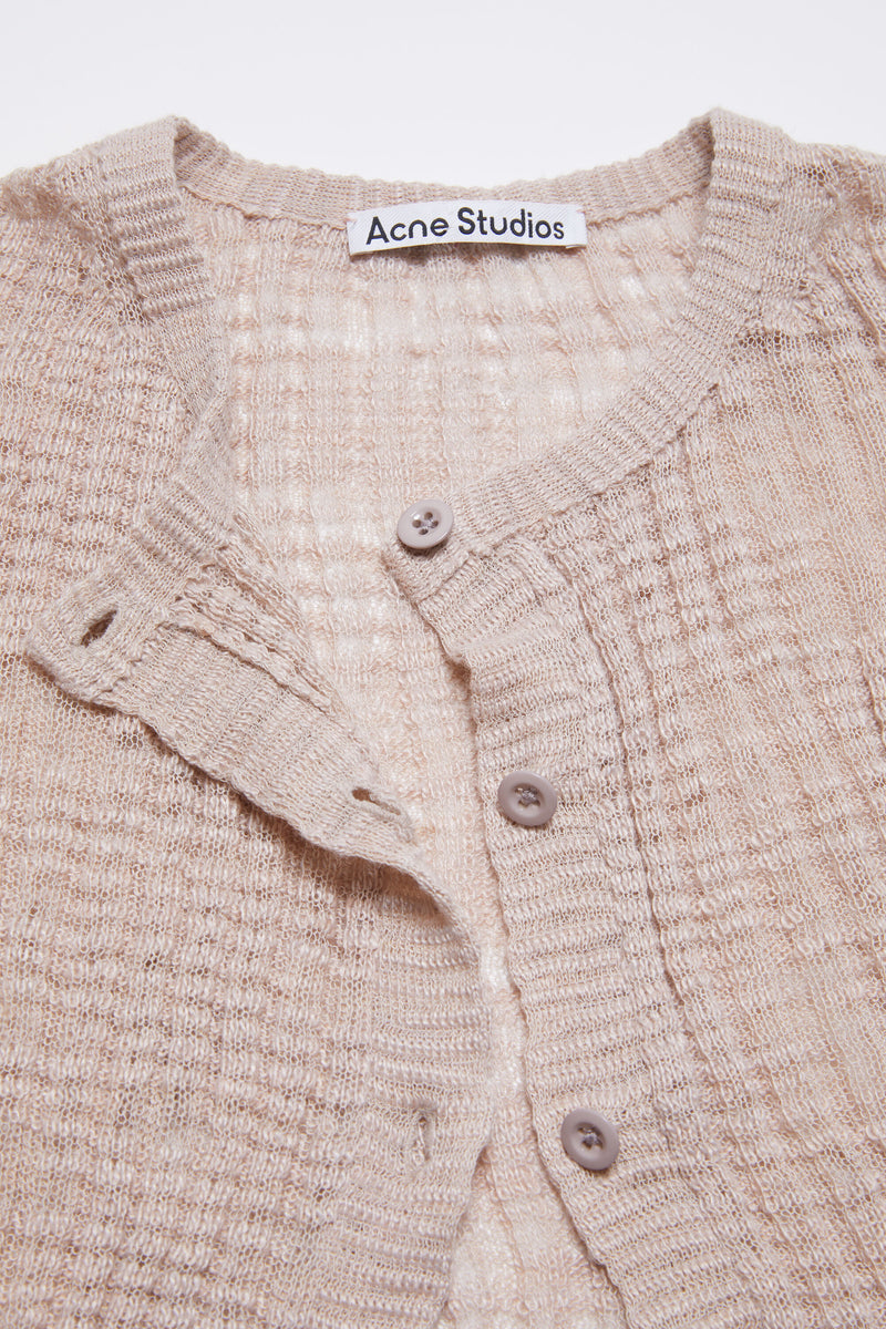 ACNE STUDIOS - Women Wide Rib Cardigan