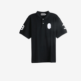Black t-shirt, front view