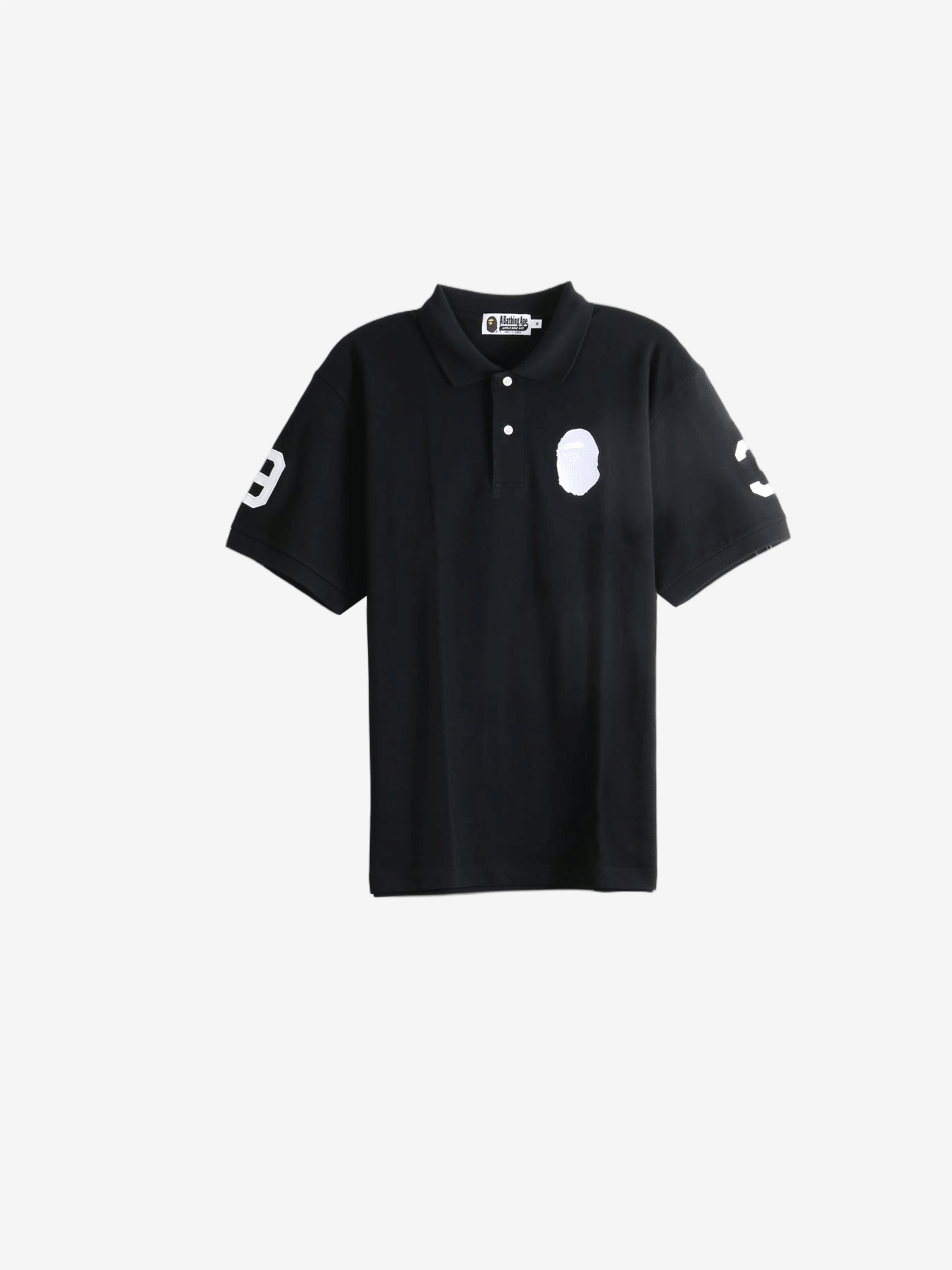 Black t-shirt, front view