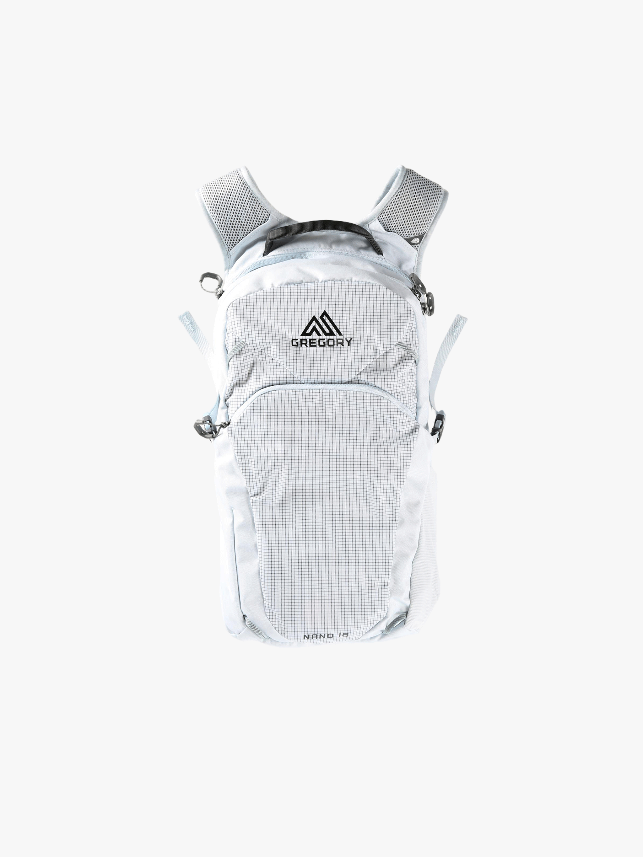 White bags, front view