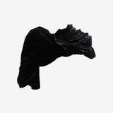 Black scarf, front view