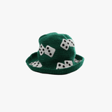 Green hat,front view