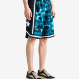 A BATHING APE - Men Color Camo Mesh Relaxed Fit Shorts
