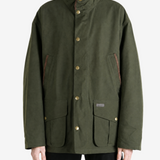 Green jacket, full body view