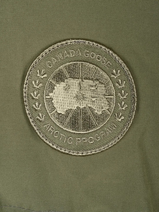 Green jacket, front view