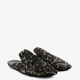 Black shoes, front view