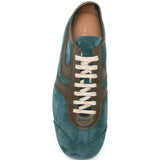 Green shoes, front view
