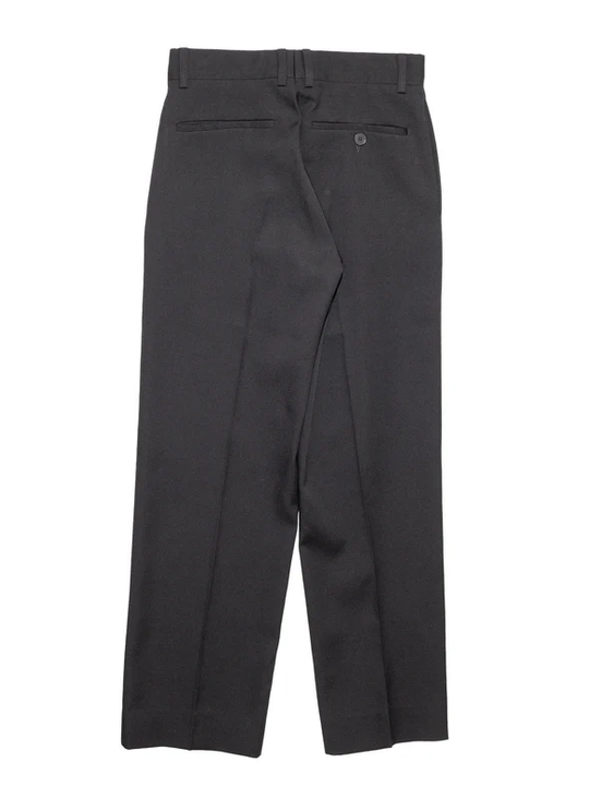 Black pants, back view