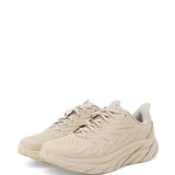 Tan shoes, front view