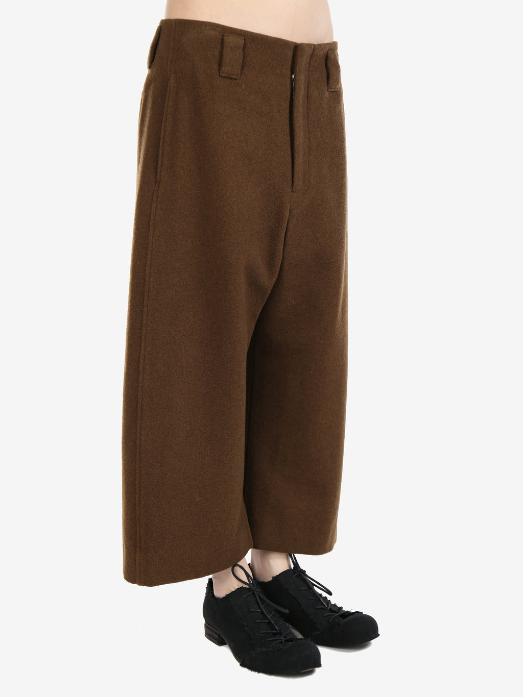 LEMAIRE Women Cropped Curved Pants