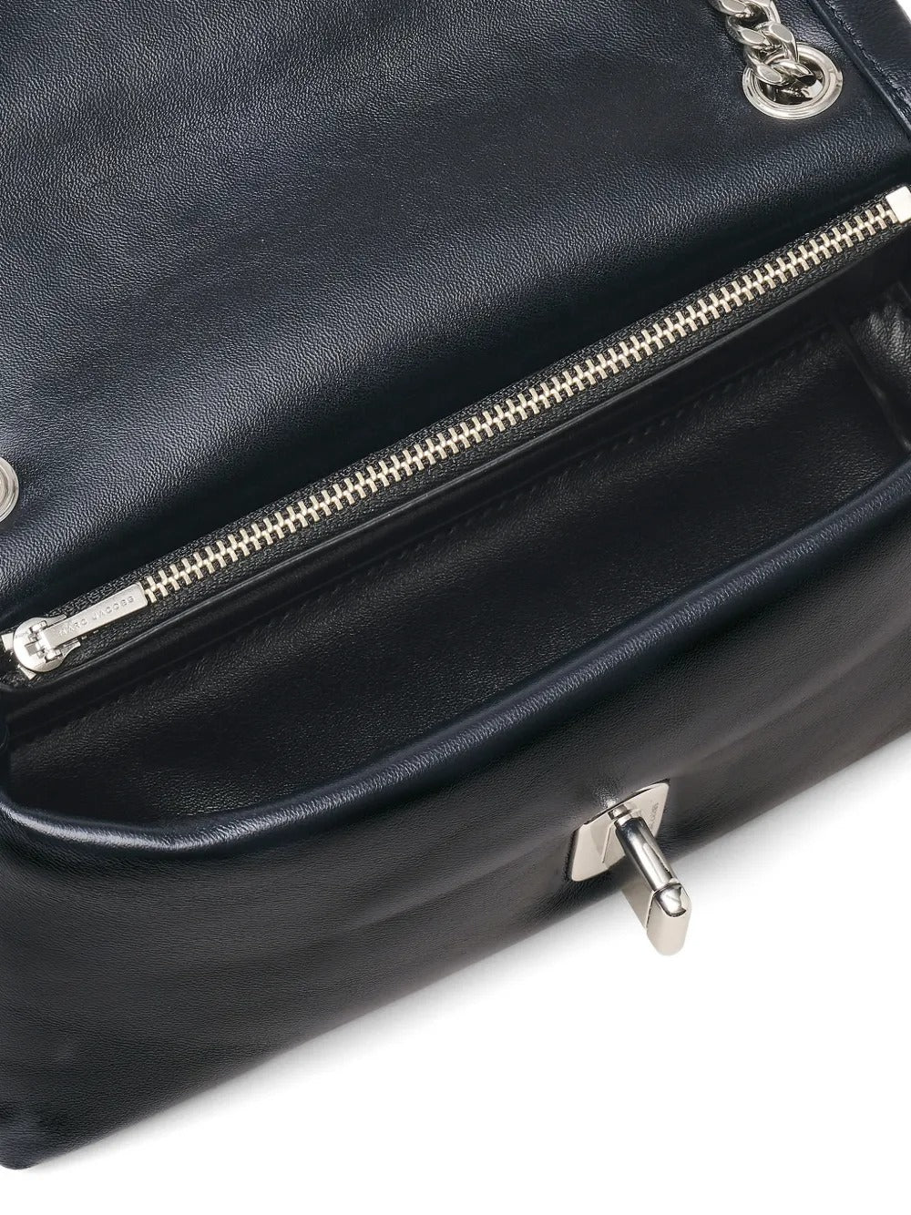 Close up of Black bag, showing detail
